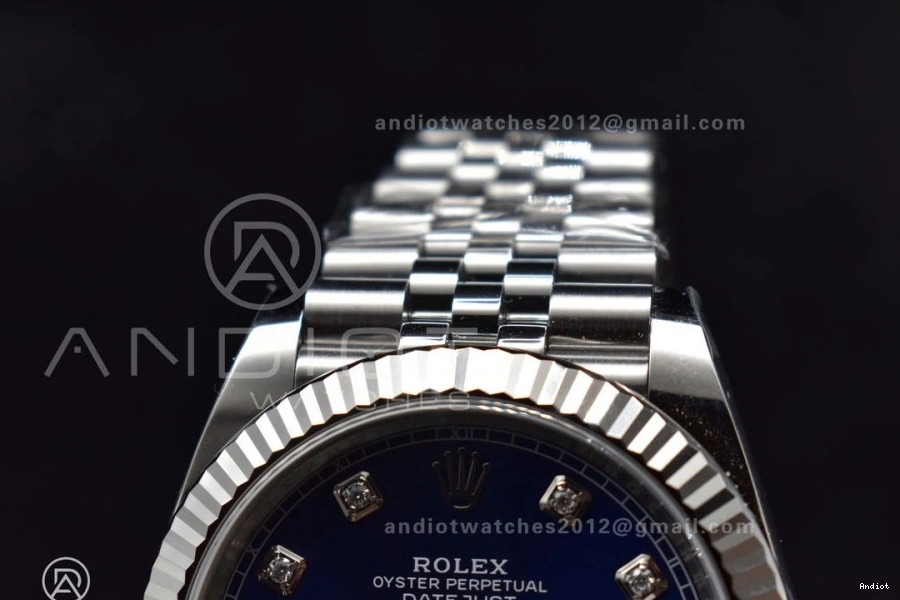Edition 126334 On 904L Best Steel VR3235 SS Diamonds DateJust Dial Clean Jubilee Blue Bracelet 41 1:1 0402